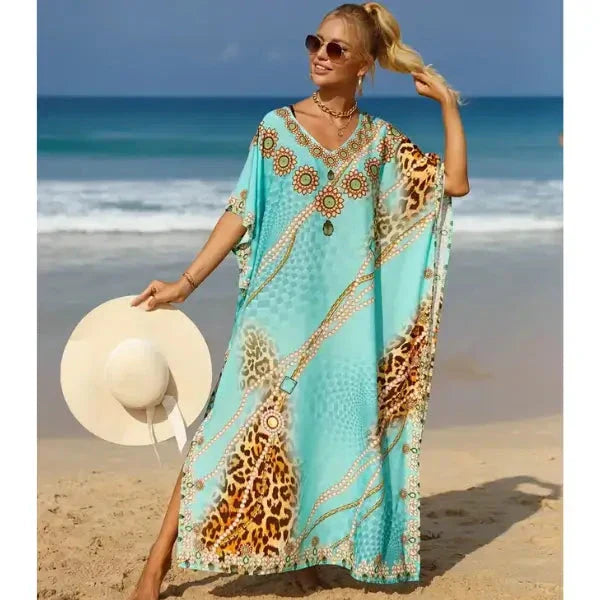 Kaftans Tropical 2025 - Dianne lojasoeconomia 